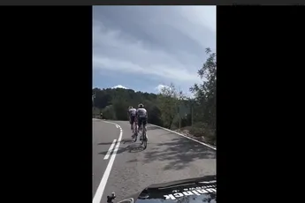 🎥 Lead-out Mathieu van der Poel helpt ploegmaat bij afpakken van KOM van Filippo Ganna