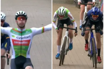 Zinderende sprints in Lille! Brand nipt te sterk voor Van der Heijden, Sweeck te machtig voor Aerts en Iserbyt
