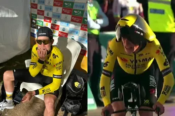 Als prijzen verdeeld worden, slaat Visma | Lease a Bike hard terug naar Pogacars knechten: 'Dit is mijn niveau'