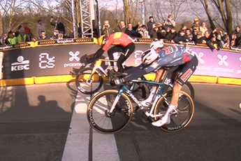 Van Aert? Philipsen? Nee, machtige Uno-X-Noor verrast na gesloten Omloop Het Nieuwsblad in prachtige sprint