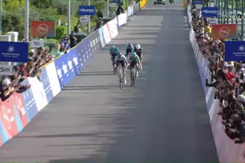 Maire klopt Ulissi na loodzware etappe en bezorgt Unibet Tietema Rockets nieuwe zege in Tour of Hellas