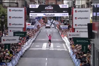 Op z'n Ben Healy's! Beresterke Ier rondt fabuleuze solo van 57 kilometer af in Ronde van het Baskenland