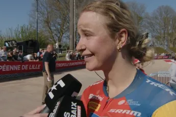 'Verschrikkelijk, ik kan wel janken': Lidl-Trek reed SD Worx aan bonken, maar staat met niks in Parijs-Roubaix