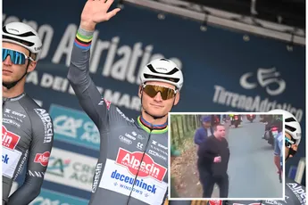 Ploeggenoten zijn gespuug en boegeroep richting Van der Poel zat: 'Weet dat het iets met Mathieu doet'
