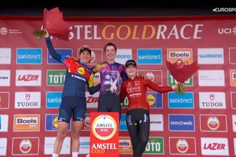 Ellen van Dijk was niet in de beste mood in aanloop naar tweede plek in Amstel Gold Race: 'Vraag maar aan mijn vriend'