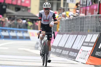 Dit keer geen Del Toro, maar Adam Yates die namens UAE Italiaanse klassieker op zijn naam schrijft: Brit wint Coppa Agostini