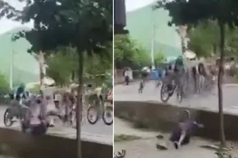 📽️ Nieuwe beelden van val Mikel Landa tonen hoe akelig hard SQS-Spanjaard viel