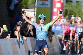 XDS-Astana zal niet van koers veranderen, ondanks ommekeer: 'Praten niet meer over zeges, gaat allemaal om punten'