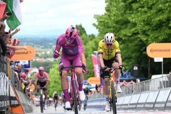 Van Aert kwam vroeg verspilde energie misschien te kort, maar Visma | Lease a Bike is mee met positief statement