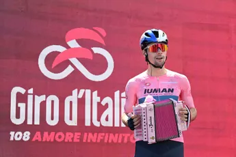 'We hebben ons best gedaan', Roglic onbewogen na verlies roze trui voorafgaand cruciale rit