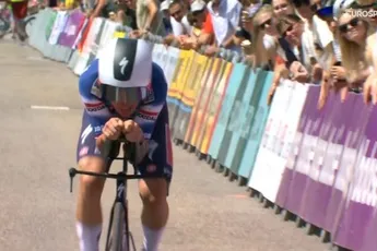 Verrassing van formaat in tijdrit Baloise Belgium Tour, waar ijzersterke Hayter sneller is dan topfavoriet Ganna