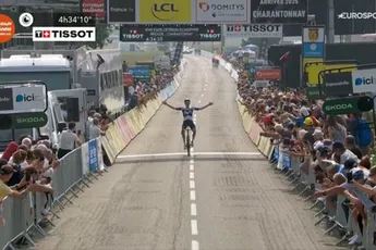 Ondanks aanvallende Van der Poel is het de jonge Romeo die in zinderende derde Dauphiné-etappe de zege en het geel pakt