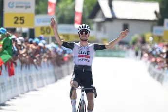Joao Almeida toont met solo van 50 kilometer aan wie de beste klimmer is in deze Ronde van Zwitserland