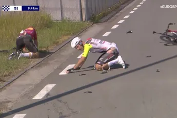 Beresterke Abrahamsen breekt als Uno-X-uithangbord voor Tour de France sleutelbeen, maar fietst dag later alweer