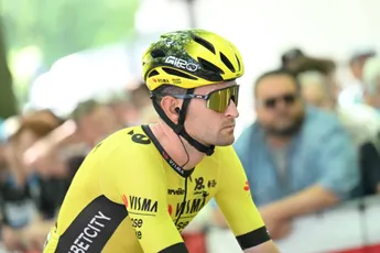 Visma | Lease a Bike rijdt achter de feiten aan in zesde etappe Zwitserland, Benoot valt in slotfase