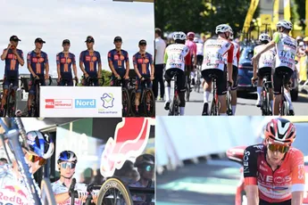 Nederlandse Tourdebutanten na eerste week: 'Bedenk dat hij met gehavend lichaam 9 keer bidons is komen halen bij 30 graden'