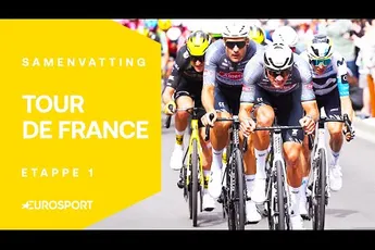 🎥 Samenvatting etappe 1 Tour de France 2025: stoelriemen vast, Vingegaard heeft plannen!