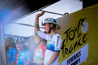 Wiebes weet ook in afscheidsetappe van Van Dijk met overmacht te winnen in de sprint, ook eindzege is binnen