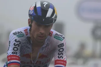 'Hebben bijvoorbeeld nog geen fantastische avond samen gehad', lacht Roglic over zijn kennismaking met Evenepoel