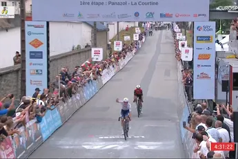 Gachignard pakt z'n eerste in openingsrit Tour du Limousin dankzij pienter ploegenspel TotalEnergies