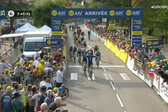 Visma | LaB animeert eerste etappe Tour de l'Ain, maar ziet Donnenwirth en Gaudu een heel knap 1-2'tje boeken