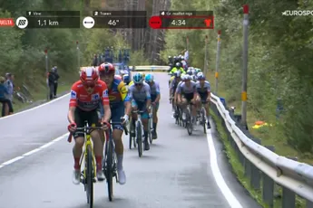 Topdag Vine, maar vooral Vingegaard in Vuelta: rood kwijt en strategie UAE nu al in de prullenmand