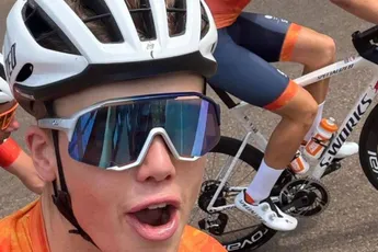 Nederlandse junioren als eerste in actie op wegwedstrijd WK: 'Reden in laatste ronde door val achter de feiten aan'