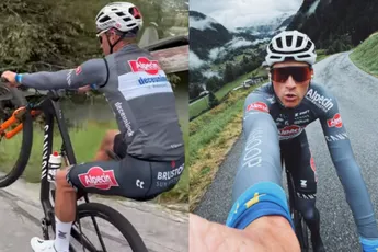 📸 Golf, gravel en genieten: Van der Poel bereidt zich al wheelieënd voor op WK MTB in Zwitserland