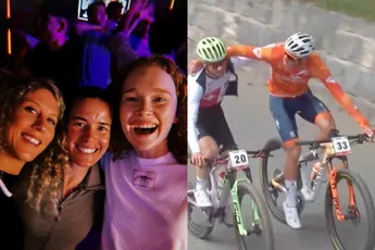 🎥 Van der Poel geeft Nino Schurter prachtige knuffel, Pieterse duikt de discotheek in na WK