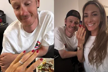 'Mijn WK is nu al een succes', jubelt Pauline Ferrand-Prévot, die ten huwelijk is gevraagd door Dylan van Baarle