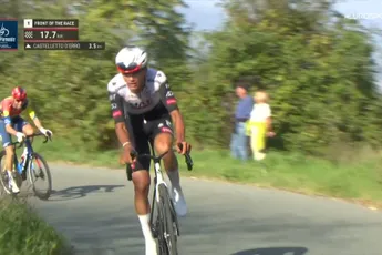 Mollema weert zich kranig, maar moet genoegen nemen met 3e plek achter ongenaakbare Del Toro in Gran Piemonte