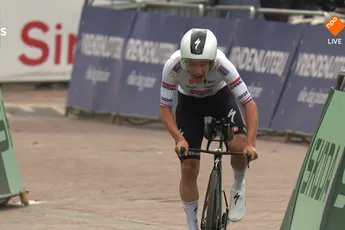 Hayter wint zijn tweede tijdrit in 3 dagen en neemt nipt de leiderstrui terug in Tour of Holland