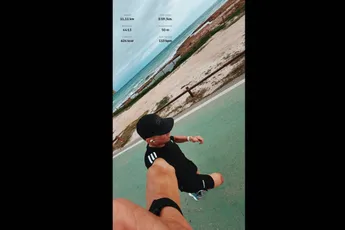 📸 Mathieu van der Poel dendert door: hartslag en tempo omhoog in hardloopsessie voor het ontbijt