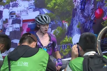 Visma | Lease a Bike stuit ook in China weer op Britse sloopkogel in strijd om rit (en klassement?)