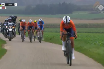 Hek is niet van de dam, maar nog van Ten Dam: het WK gravel met oranje argusogen bekeken