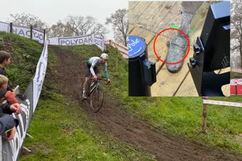 Nieuwenhuis stond voor lastige schoenenkeuze in Merksplas: 'Kon mijn schoen wisselen, maar dan wist ik dat het helemaal gedaan was'