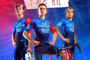 Wielertenues 2026: Groupama-FDJ keert terug naar speciale Tour de France-kleuren en onthult als eerste nieuwe shirt
