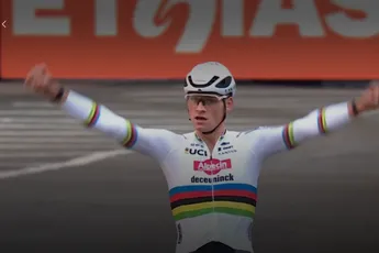 En of Mathieu van der Poel een goede conditie heeft: sponsor Whoop geeft cijfers achter zege in Antwerpen prijs