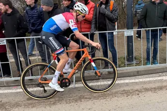 'Mathieu is vooral een heel leuke ploegmaat', lacht Del Grosso, die zelfs met kwetsbare rug blijft verbazen