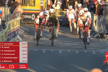 Kamp en Vanthourenhout knokken erop los in Kortrijk, maar Vandeputte profiteert in zinderende finale en grijpt zege