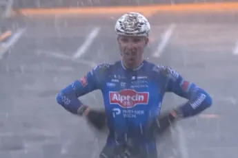 Alpecin-Premier Tech blijft ook zonder Van der Poel en Del Grosso winnen in winters Gullegem