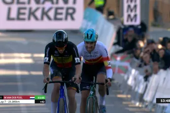 Wellens stipt enige Belgische kans op wereldtitel aan: 'Andere Belgen niet in de weg laten rijden van Thibau'