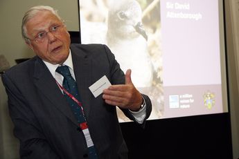 Attenborough (94): 'Als bioloog zijnde ben je altijd gewaar van de dood'