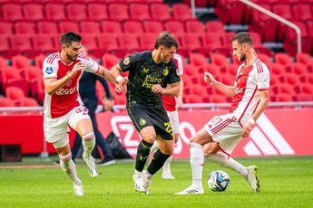 Ajax wederom kansloos en gaat uiteindelijk met 0-4 onderuit in Klassieker