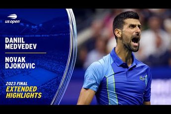 [Video] Samenvatting finale US Open Djokovic-Medvedev 🎥