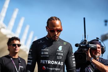 Hamilton tevreden met nieuwe auto:  'Gat met Red Bull op één of andere manier dichten'