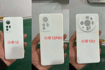 'Xiaomi 12, 12 Pro en 12 Ultra: zo gaan ze eruit zien'