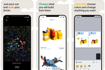 Deze app scant stapel Lego-steentjes en stelt mogelijke ontwerpen voor