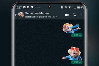 Albert Heijn lanceert hamsterstickers voor WhatsApp
