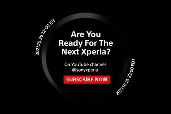 Sony teaset: nieuwe Xperia is een camera met een smartphone?